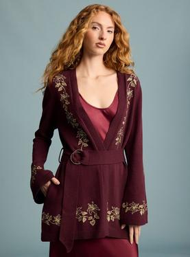 Her Universe Disney Tangled Mother Gothel Belt Cardigan Her Universe Exclusive, , hi-res